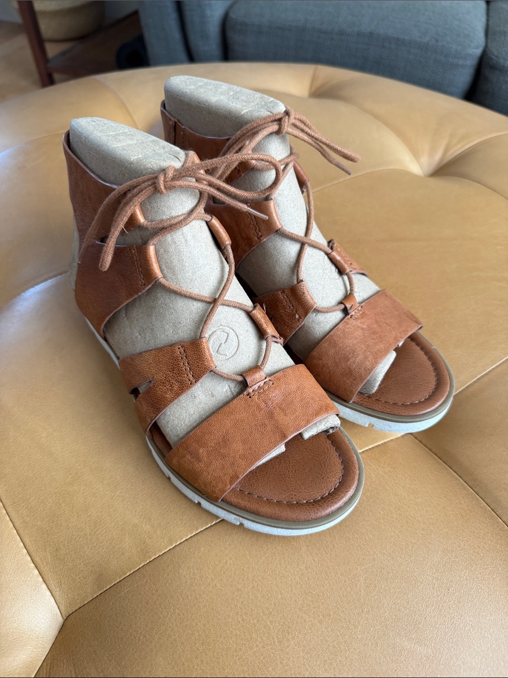 Söfft Tan Gladiator Sandals
